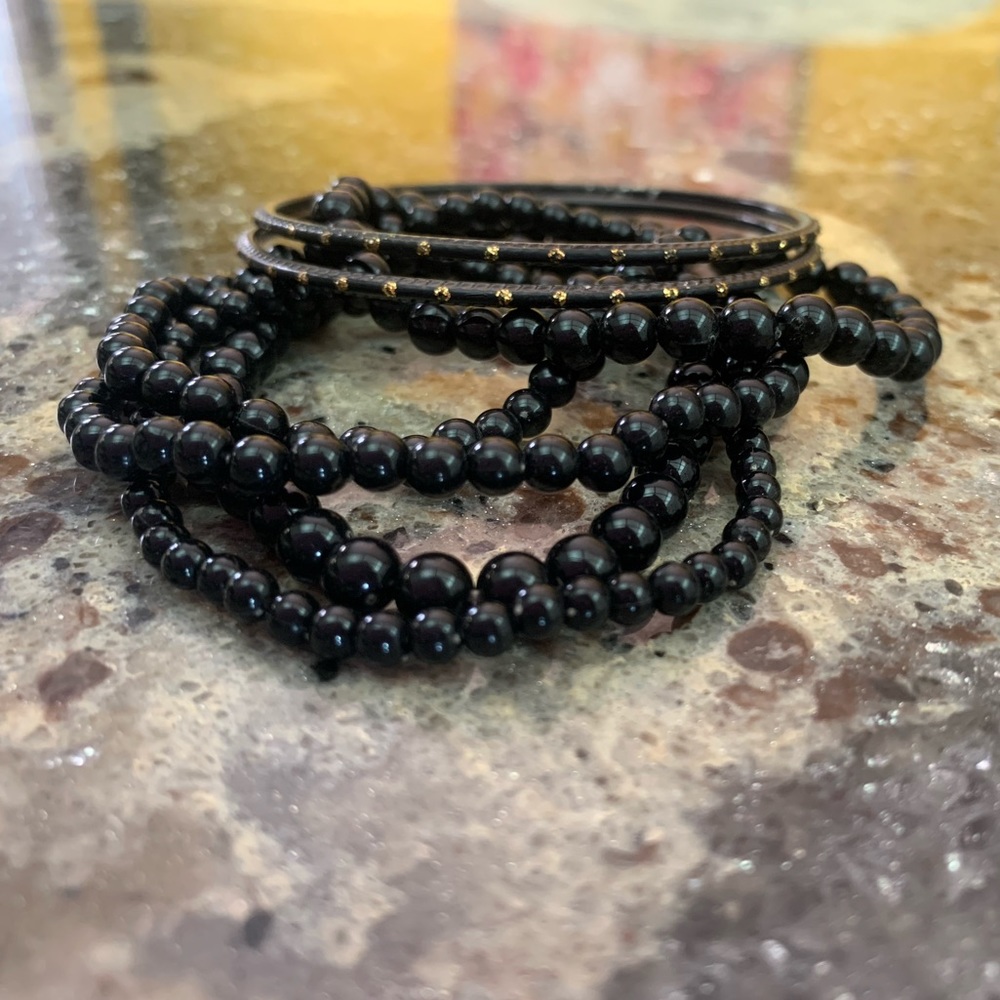 2/$10 Bangle and Bead Bracelet Bundle